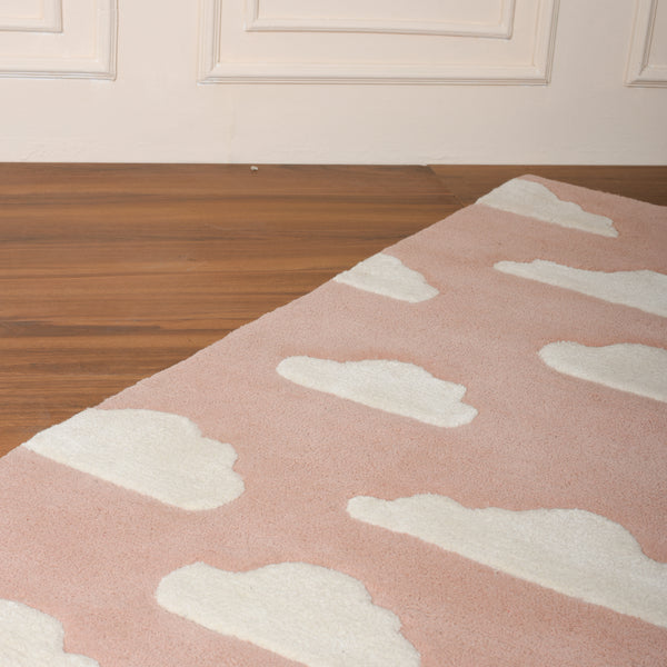 Pink Clouds kids carpet