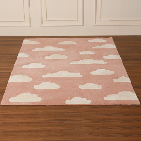 Pink Clouds kids carpet