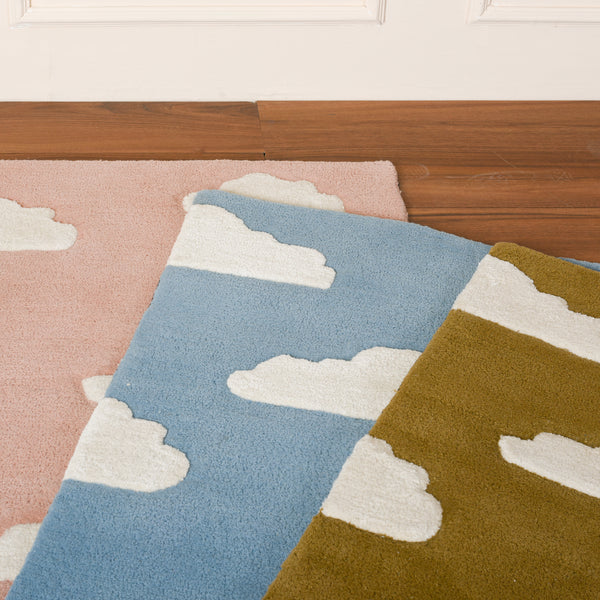 Pink Clouds kids carpet