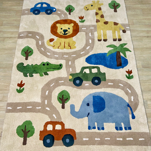 Safari Animals kids Carpet