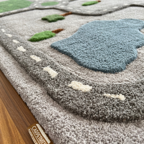 Cars Town Kids Carpet