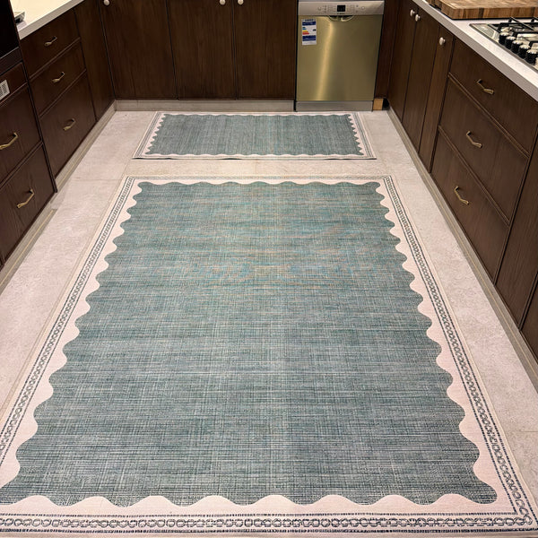 Sage Scallop Kitchen Carpet