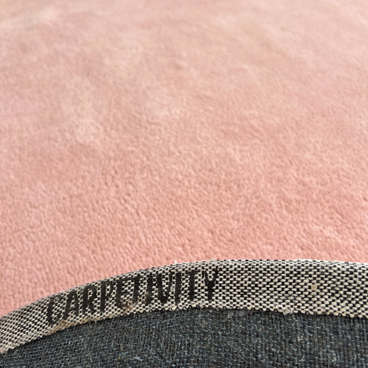 Pink Cloud Cutout Kid's Carpet