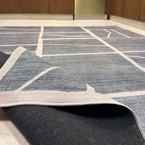 Faded Blocks Kitchen Carpet