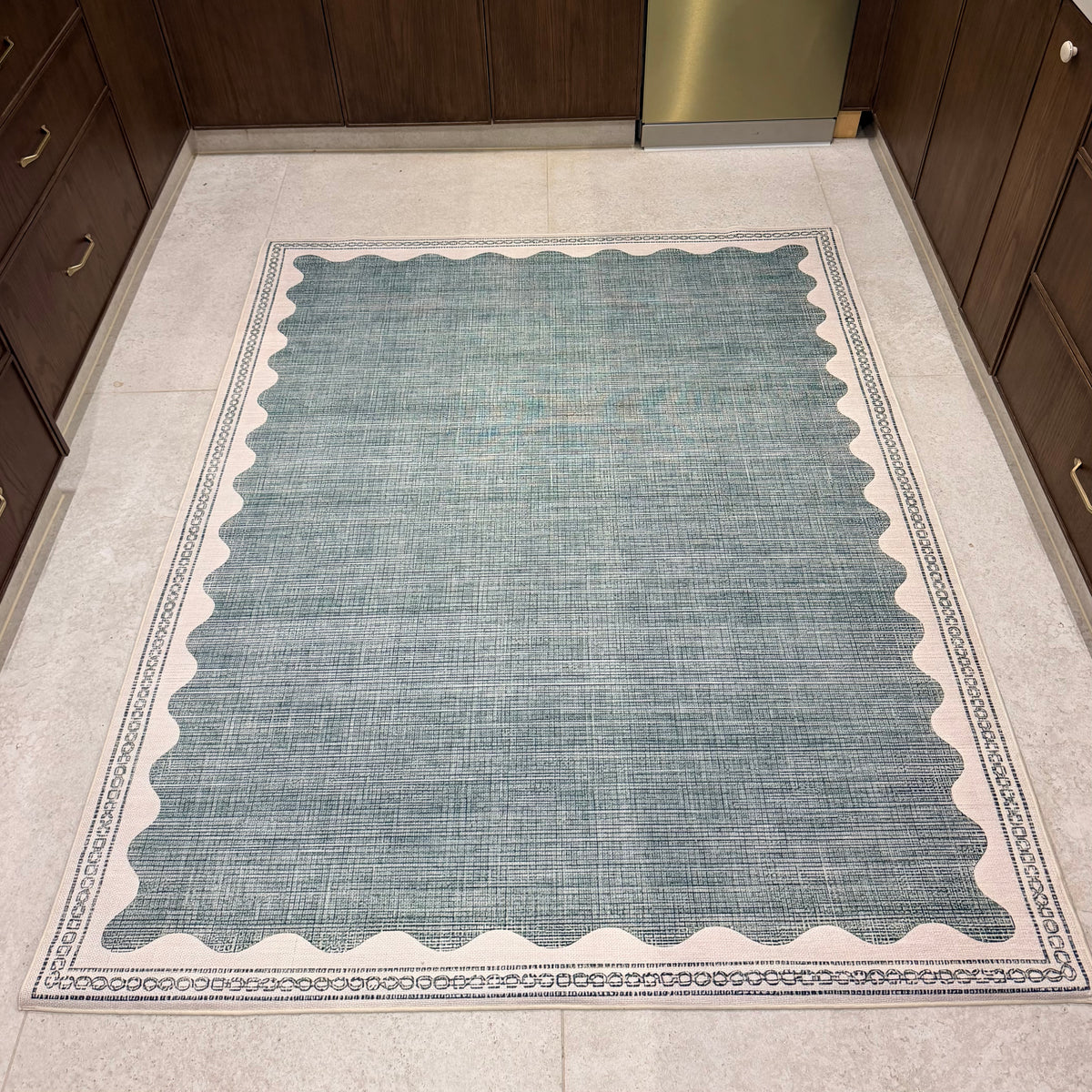 Sage Scallop Kitchen Carpet