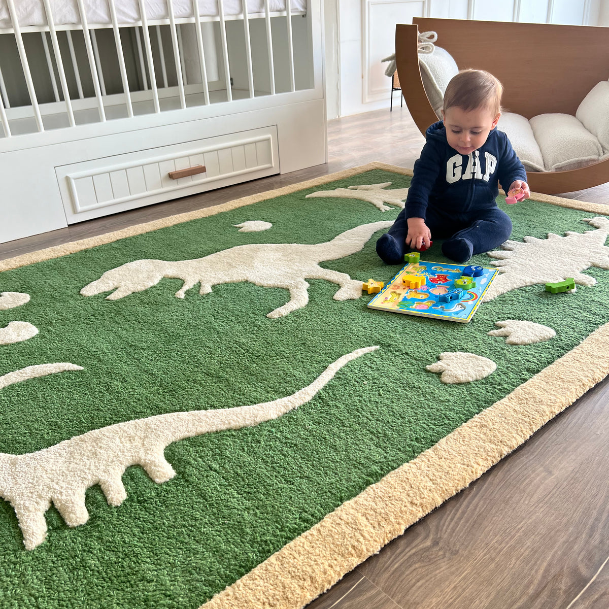 Dino Land Kids Carpet