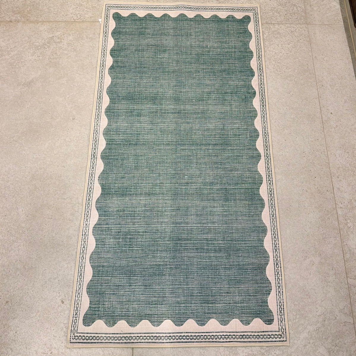Sage Scallop Kitchen Carpet