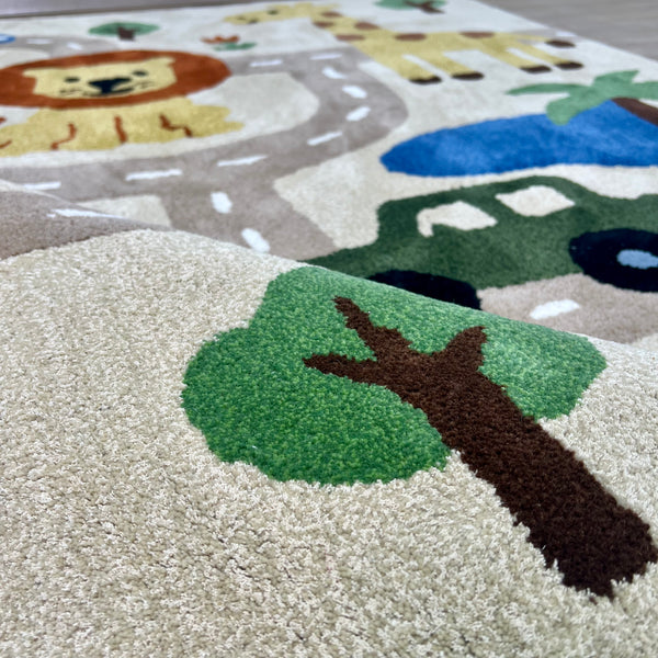 Safari Animals kids Carpet