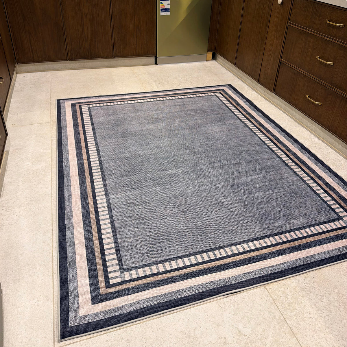 Washed Frame Kitchen Carpet