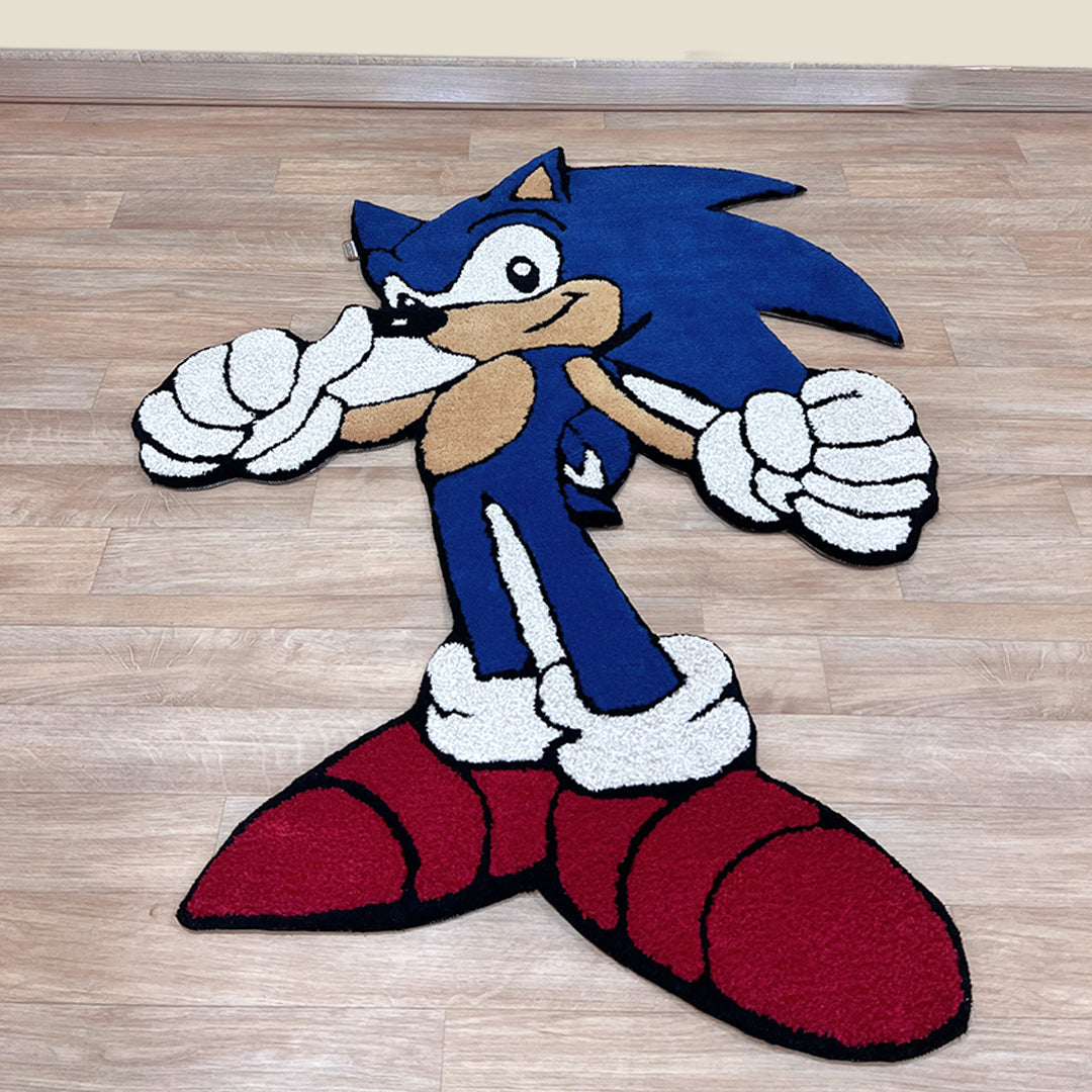 Custom Rug Sonic Sonic Kids Carpet | Carpetivity